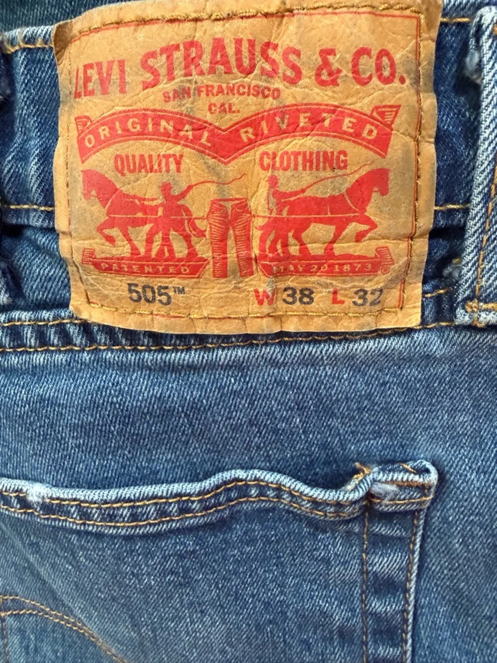 LEVI'S 505s JEANS